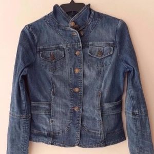 Charlotte Russe Denim Jacket L Large